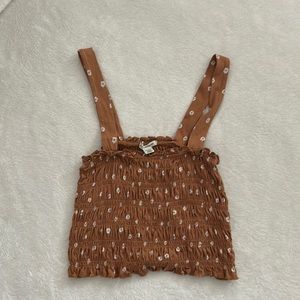 American Eagle Scrunch Tank Top